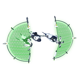 An exclusive <span class="typeSTELLAR">Starship</span>. This A-class solar ship benefits from damage and shield bonuses, as well as a beautiful high-tech Vesper Sail. pre-installed with a selection of technologies and upgrades.