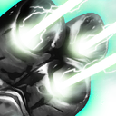 A sensitive arrangement of neurons in a stable orbit around a miniature black hole. The mind at the heart of this bionic miracle is free from the constraints of linear time, its experience an impossible web of myriad collected lifeforms.