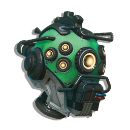 An exclusive <span class="typeSTELLAR">Exosuit Appearance Override</span>, granted by the <span class="typeTRANS_BUI">Autophage</span> to those who seek to build their own shell.