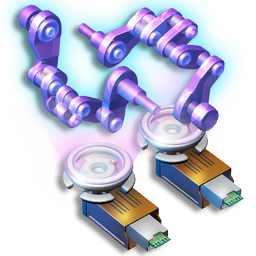 Packed and separated data containers for holographic crankshafts.