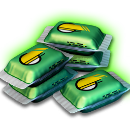 Several packets of ohmic gel.