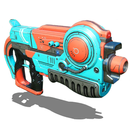 An exclusive <span class="typeSTELLAR">Multi-Tool</span>. This pistol comes with the offensive <span class="typeTECHNOLOGY">Boltcaster</span> and defensive <span class="typeTECHNOLOGY">Personal Forcefield</span> pre-installed.