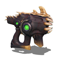 An exclusive <span class="typeSTELLAR">Multi-Tool</span>. This weapon comes with a powerful <span class="typeTECHNOLOGY">Cloaking Device</span> pre-installed, for stealthy escape from hostile confrontations.