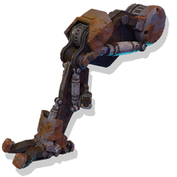 A bipedal movement platform for a <span class="typeTECHNOLOGY">primitive automaton</span>.