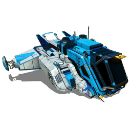 An exclusive <span class="typeSTELLAR">Starship</span>, pre-fitted with a powerful <span class="typeTECHNOLOGY">Phase Beam</span> and upgraded <span class="typeTECHNOLOGY">Pulse Engine</span> for efficient space exploration. The <span class="typeTECHNOLOGY">Economy Scanner</span> also allows for remote access to detailed economic data about a system, assisting in planning galactic trade routes.