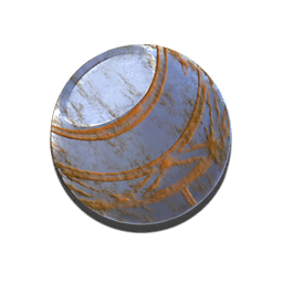 A custom paintwork finish for a terrestrial vehicle, compatible with the <span class="typeTECHNOLOGY">Colossus</span> large Exocraft.