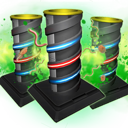 A pack of luxury fireworks. These organic pyrotechnics rocket into the sky and explode in a splatter of slime, mucus, and wormlets. Ignite to create disgusting displays in the sky.