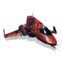 An exclusive <span class="typeSTELLAR">Starship</span>. This  A-class fighter benefits from damage and maneuverability bonuses, and is pre-installed with a selection of technologies and upgrades.
