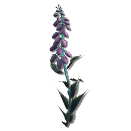 A tall ornamental plant, characterized by a proliferation of vividly-colored flowers.