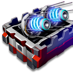 A large crate of high-capacity vector compressors.