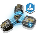 A technology module harvested from the remains of a salvaged starship. May also be collected from <span class="typeSTELLAR">freighter crash sites</span> or salvaged during <span class="typeSTELLAR">frigate expeditions</span>.