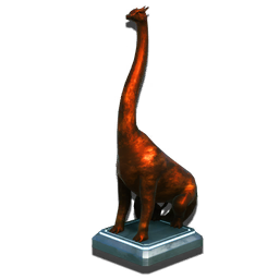 An exclusive buildable base ornament, cast in bronze.